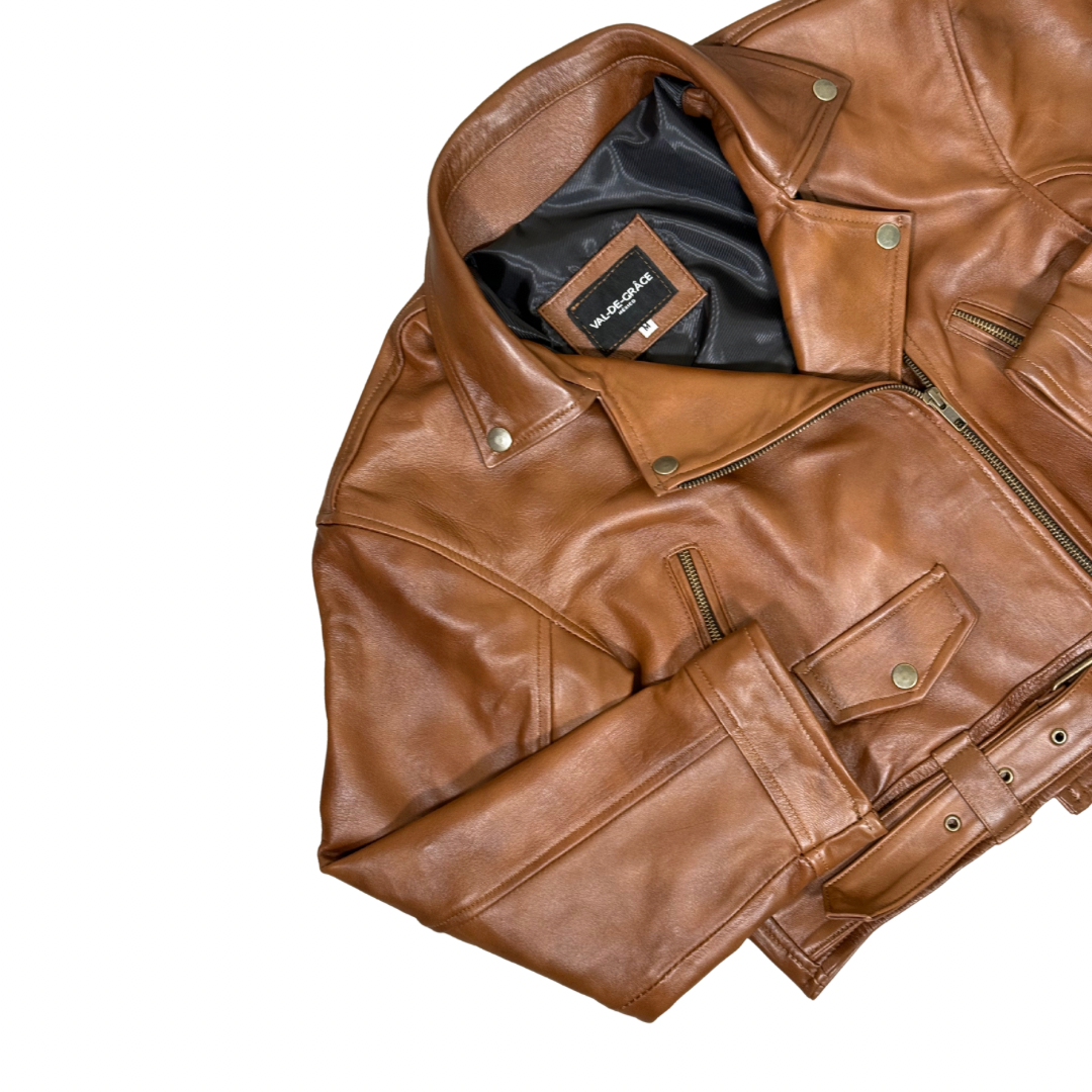 Biker No. 1 oversized caramelo