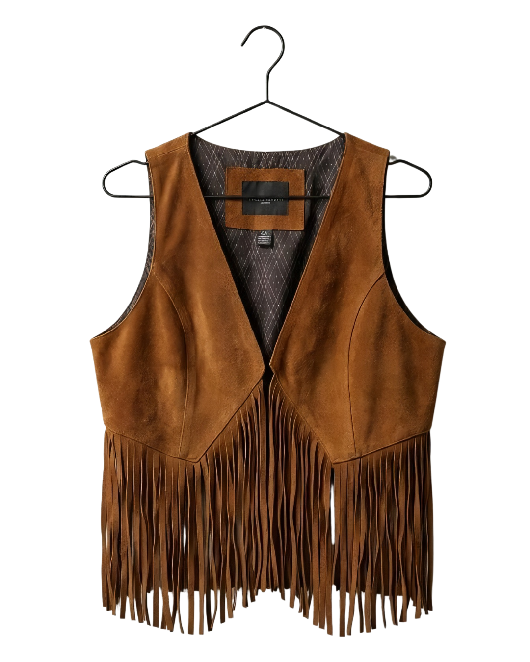 Chaleco Indiana Camel Gamuza