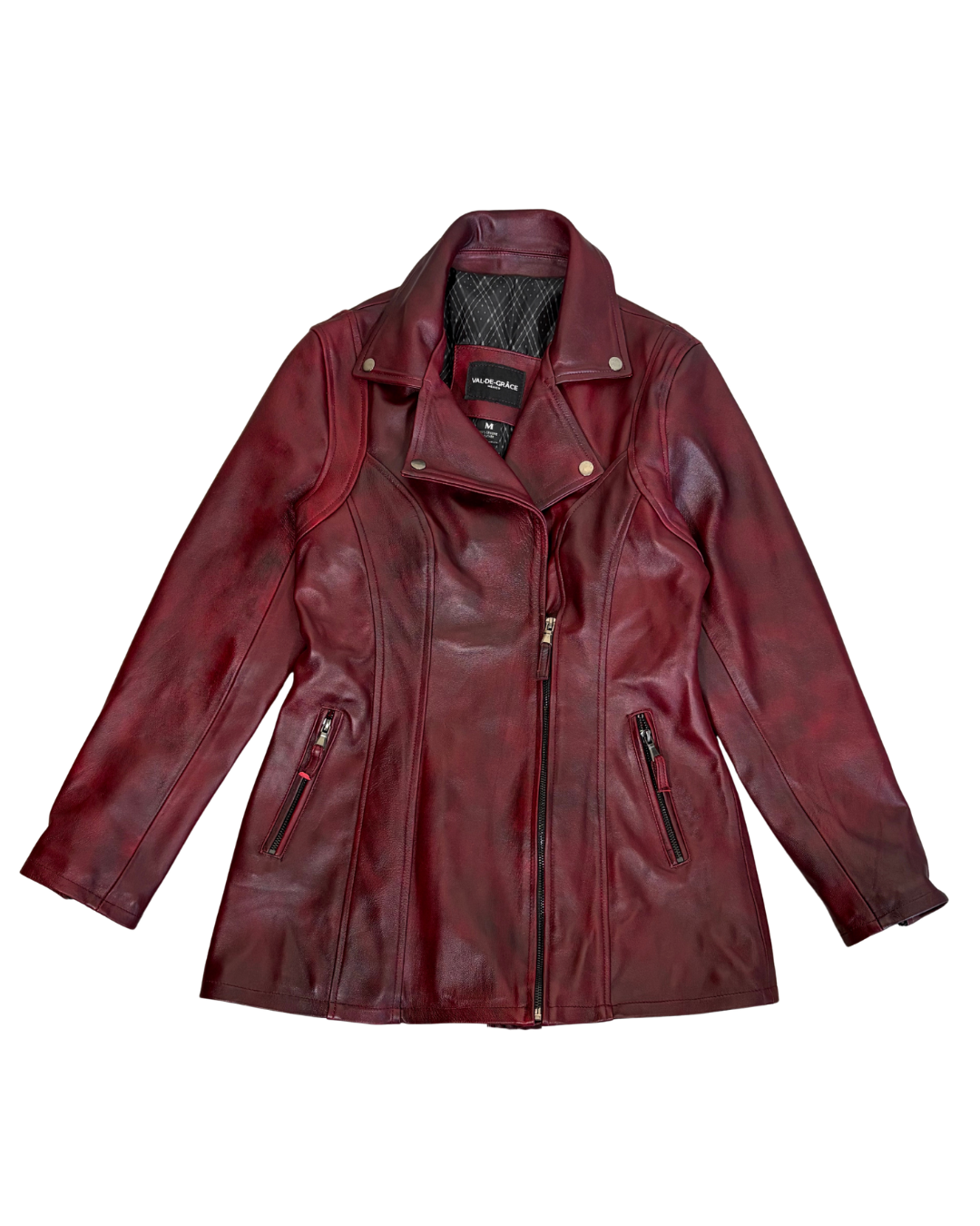 Biker Coat No. 2 Cherry
