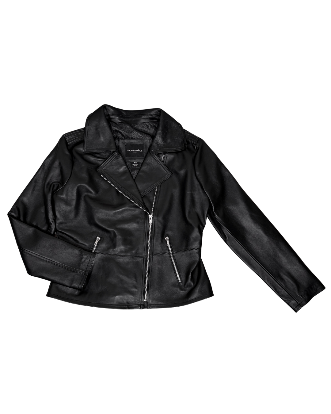Biker Peplum Black