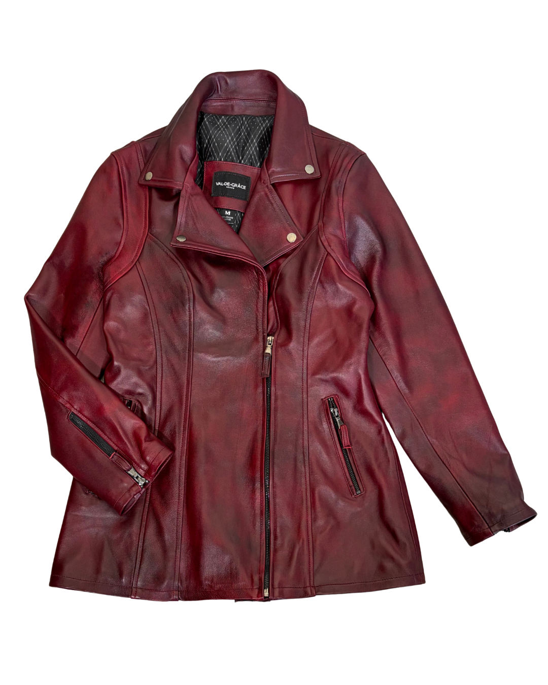 Biker Coat No. 2 Cherry