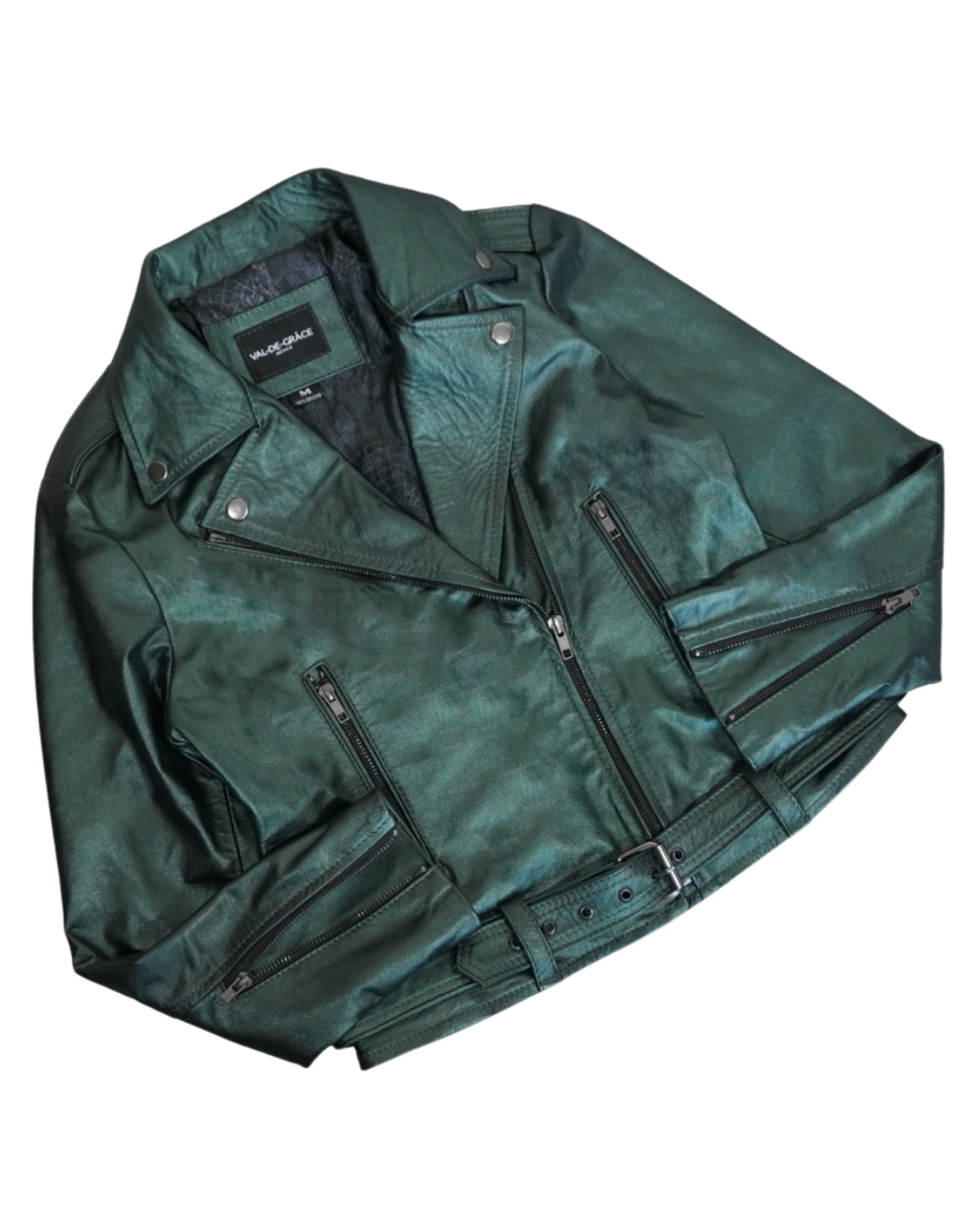 Biker no. 1 Metallic Green