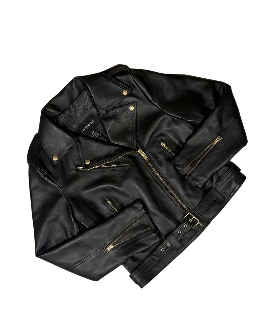 Biker no. 1 Black and gold