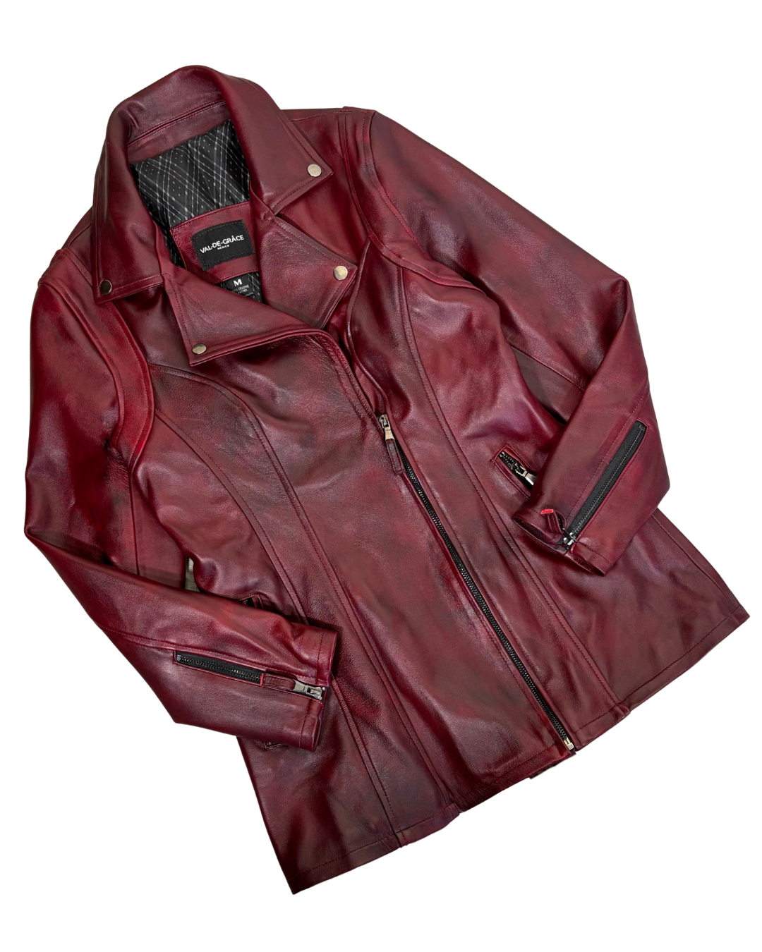 Biker Coat No. 2 Cherry