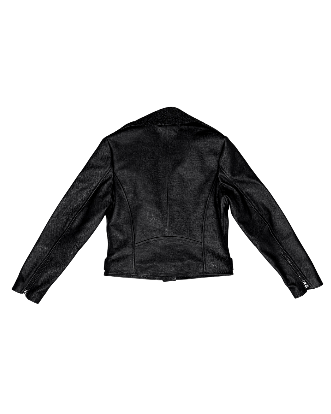 Biker no. 1 Black Shearling