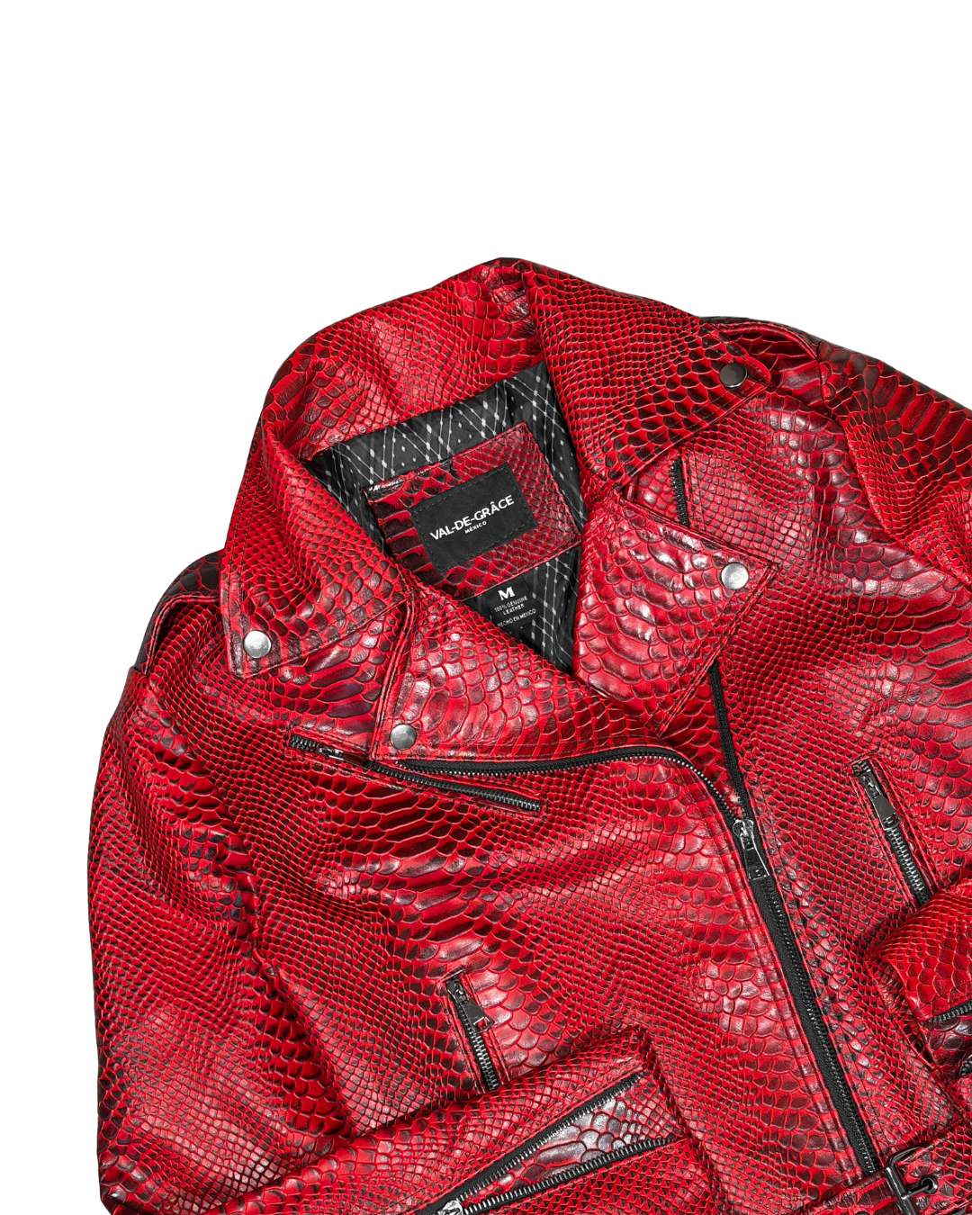 Biker no. 1 Snake Red