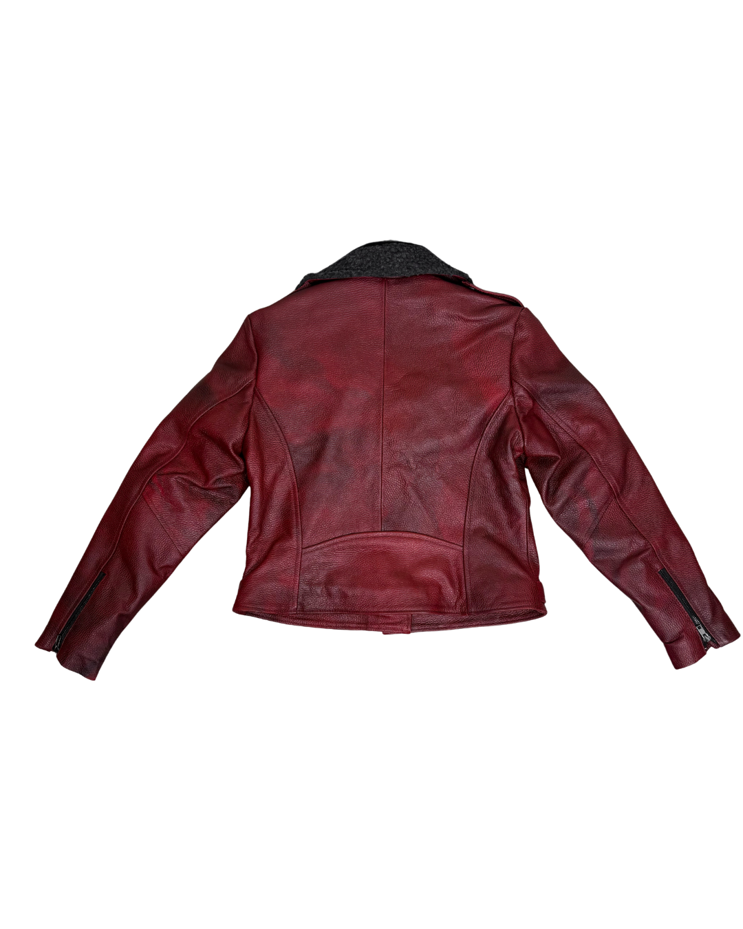 Biker no. 1 Cherry Shearling floter