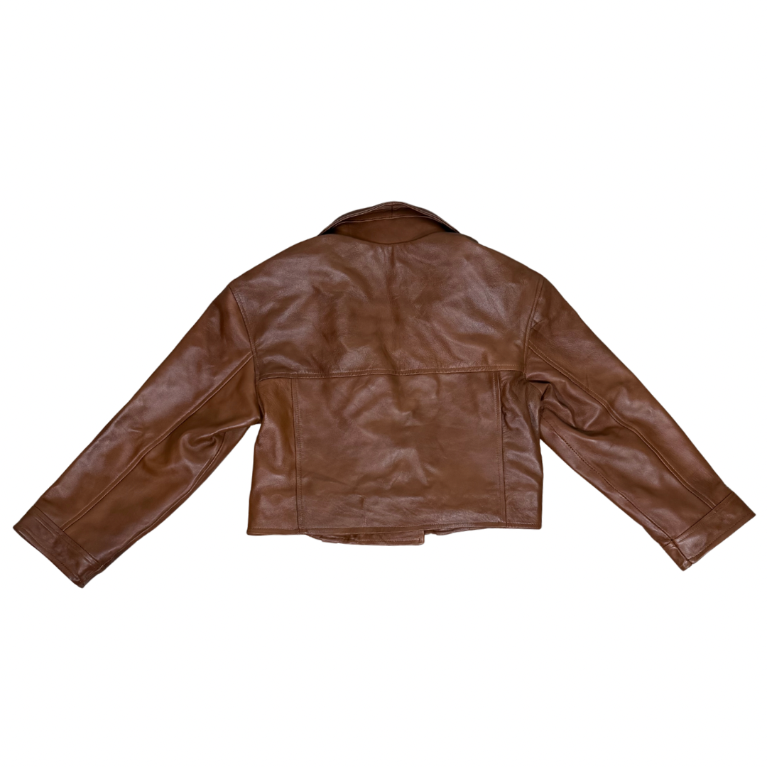 Biker No. 1 oversized caramelo